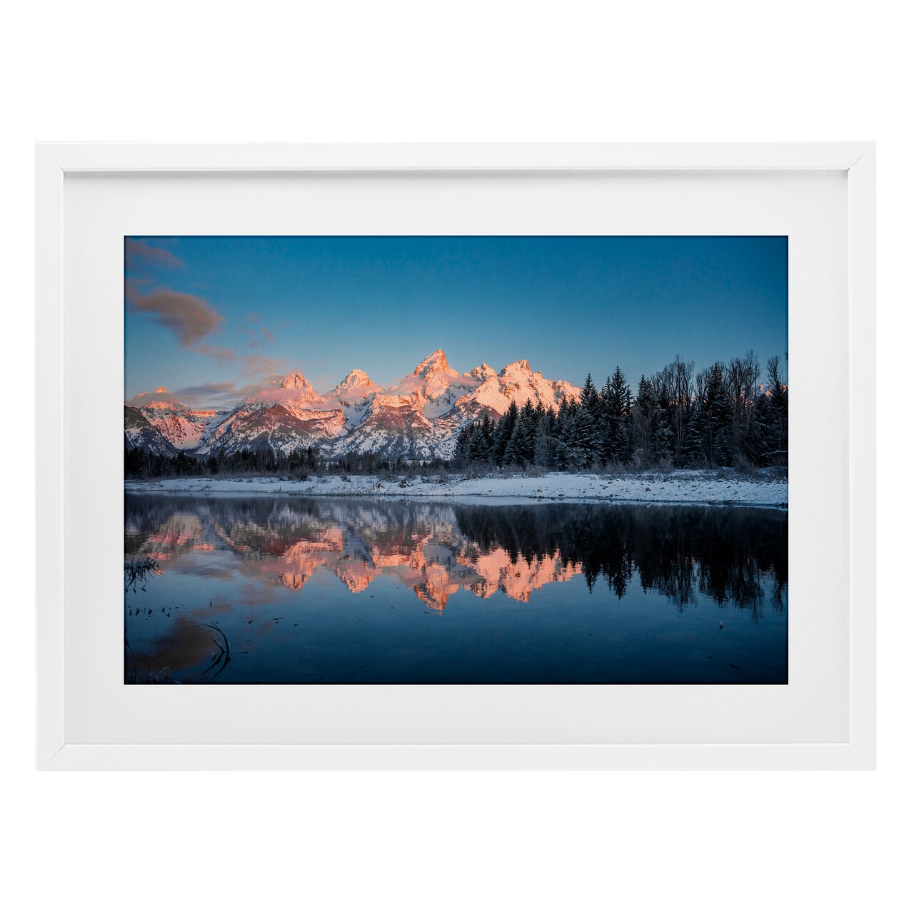Stupell Industries Grand Morning View Framed Print Under Glass, design by Jared Kreiss